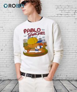 Pablo Sanchez 2025 Baseball Cartoon Shirts