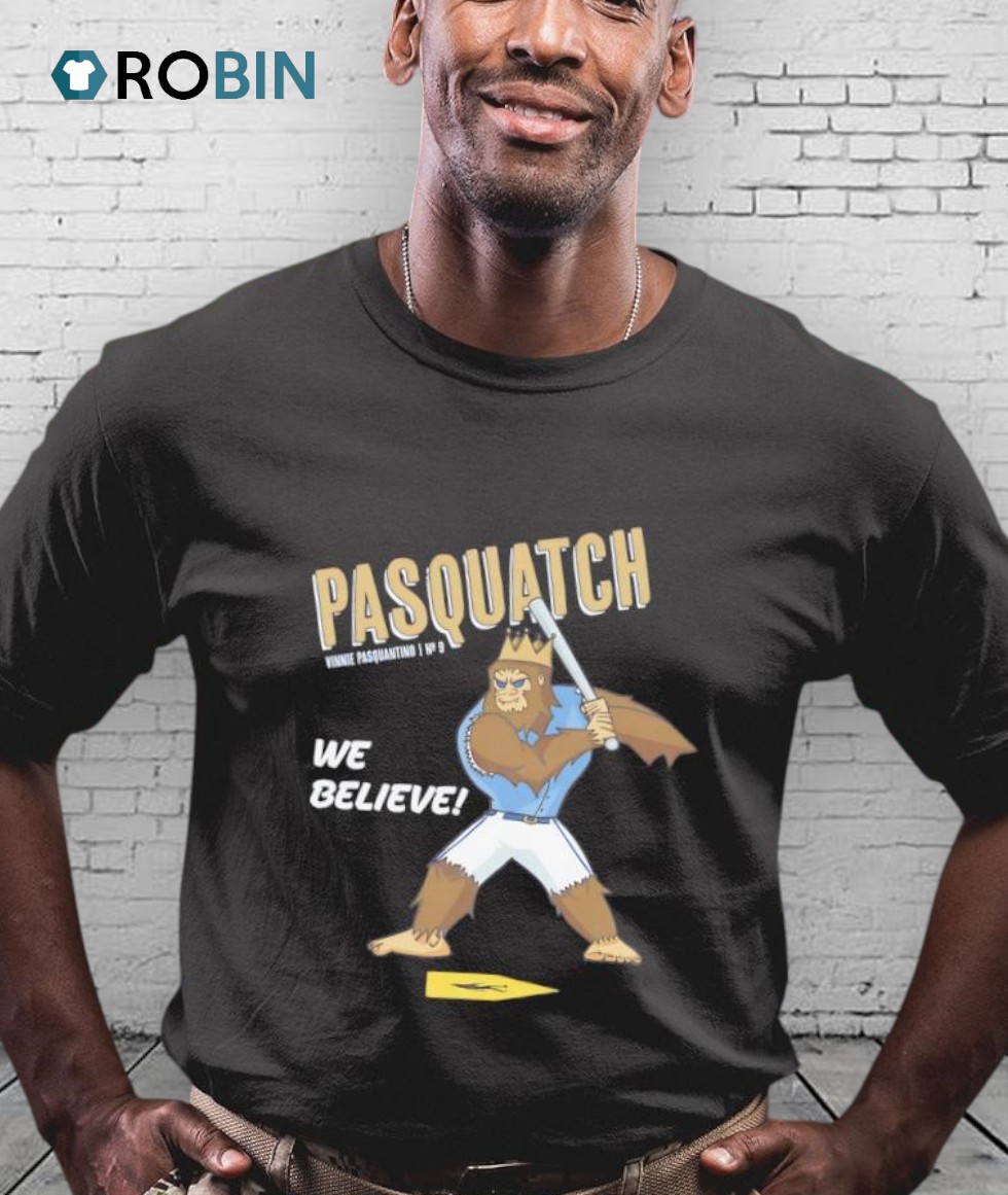 Pasquatch Vinnie Pasquantino We Believe Shirt Pasquatch Vinnie Pasquantino We Believe Shirt