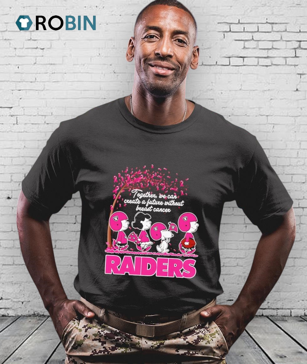 Peanuts Together We Can Create A Future Without Breast Cancer Raiders Shirt Peanuts Together We Can Create A Future Without Breast Cancer Raiders Shirt