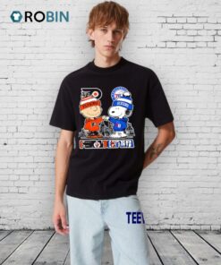 Philadelphia Flyers X 76ers Snoopy Shirt Philadelphia Flyers X 76ers Snoopy Shirt