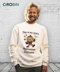 Pumpkin This Is My Scary Halloween Costume Shirt