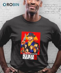 Red Dead Redemption Animated Gaming Premium Shirt