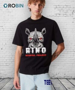 Rino Removal Project Logo Shirts