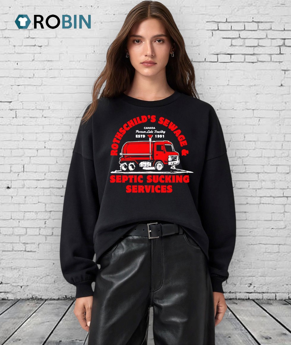 Rothschild’s Sewage And Septic Sucking Services Distressed Shirt Rothschild’s Sewage And Septic Sucking Services Distressed Shirt