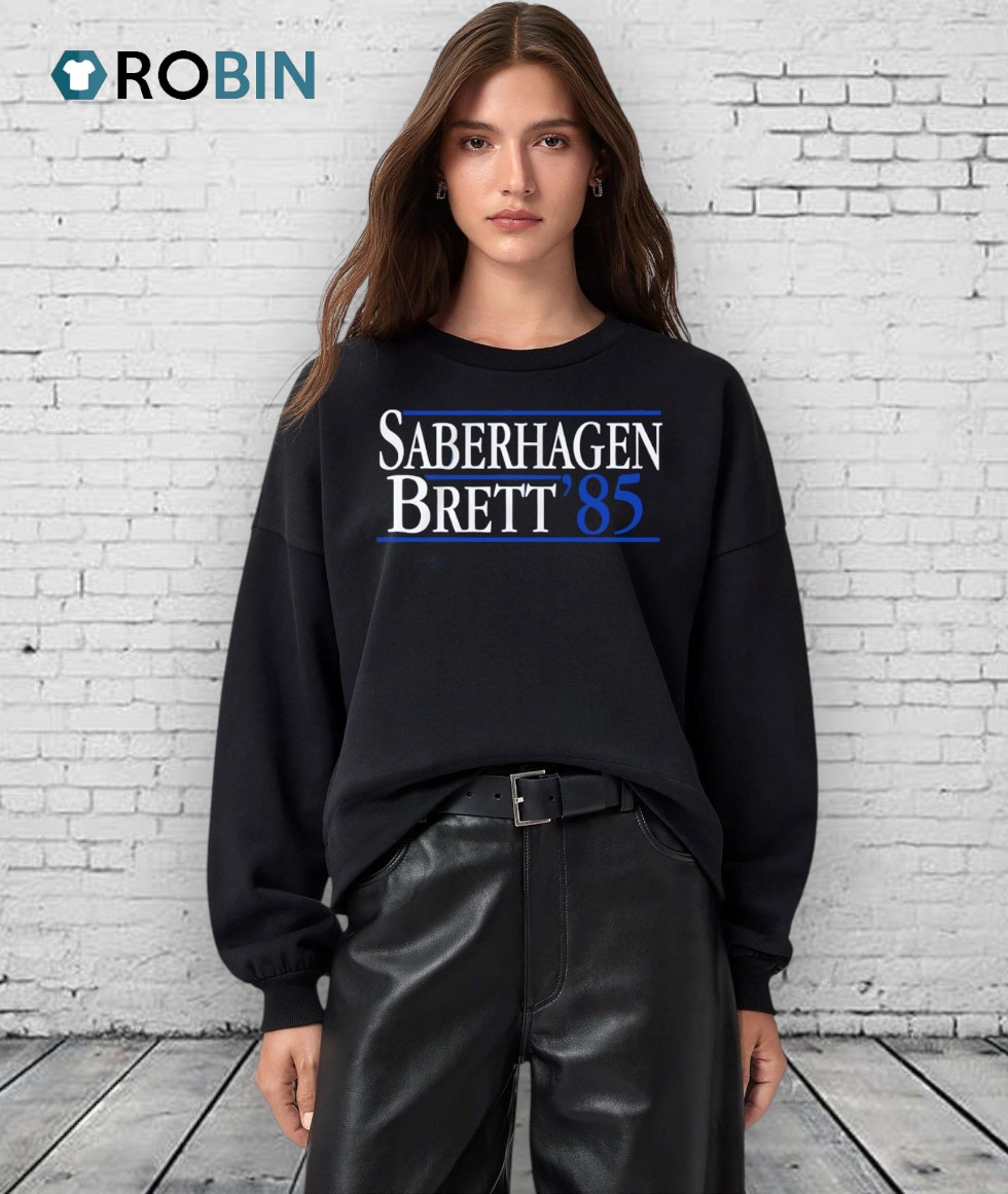 Saberhagen Brett ’85 Kansas City Royals Shirt Saberhagen Brett ’85 Kansas City Royals Shirt