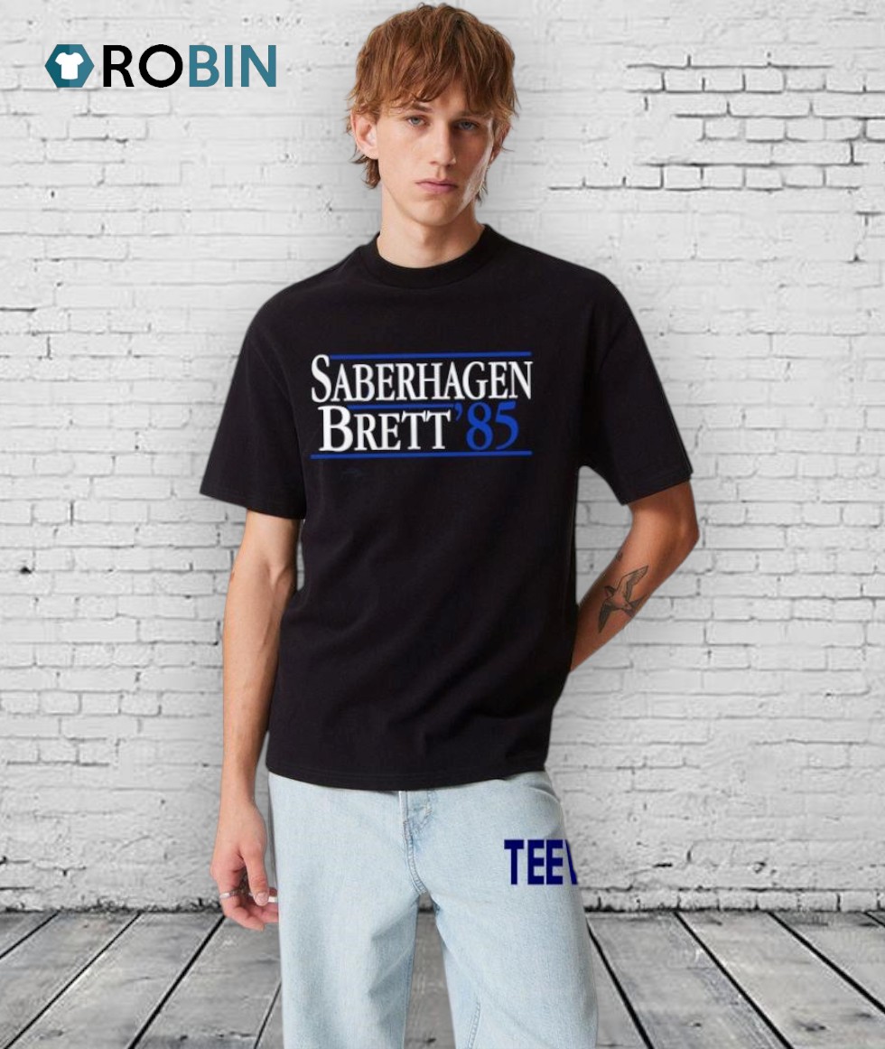 Saberhagen Brett ’85 Kansas City Royals Shirt Saberhagen Brett ’85 Kansas City Royals Shirt
