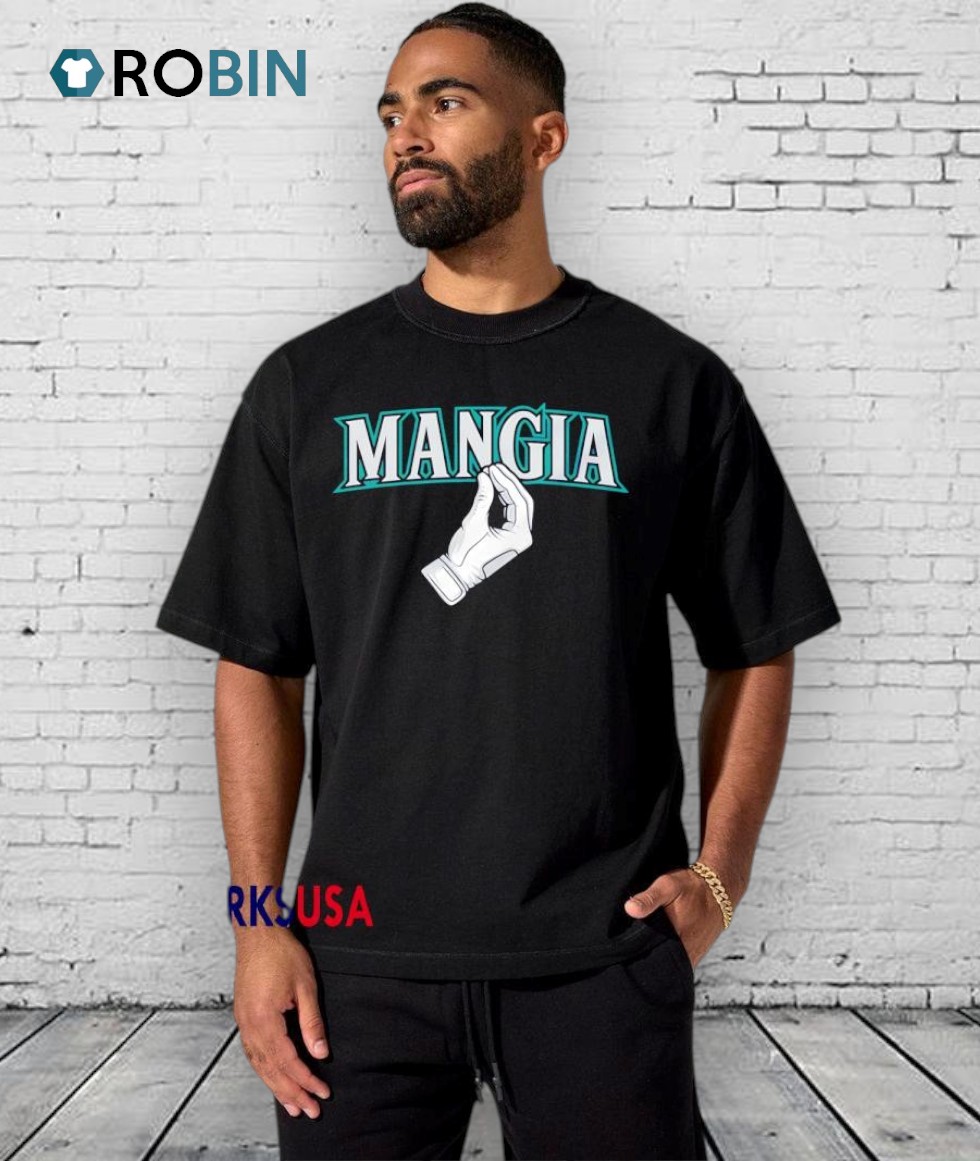 Seattle Mariners Seattle Mangia Hand Shirt Seattle Mariners Seattle Mangia Hand Shirt