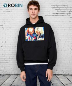 Sp X Chucky Friend To The End Picture Halloween Shirt