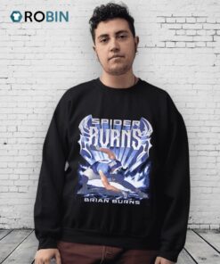 Spider Burns Brian Burns New York Football Shirt Spider Burns Brian Burns New York Football Shirt