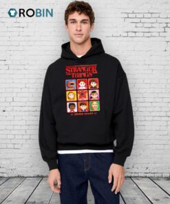 Stranger Things Press Star Girls Skimmer Shirt