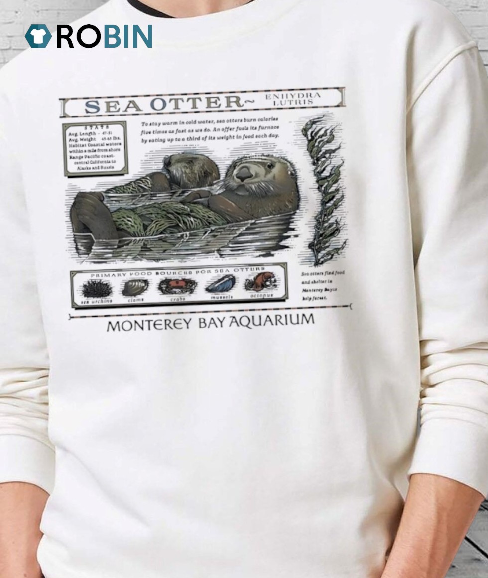Swift Sea Otter Monterey Bay Aquarium Shirt Swift Sea Otter Monterey Bay Aquarium Shirt