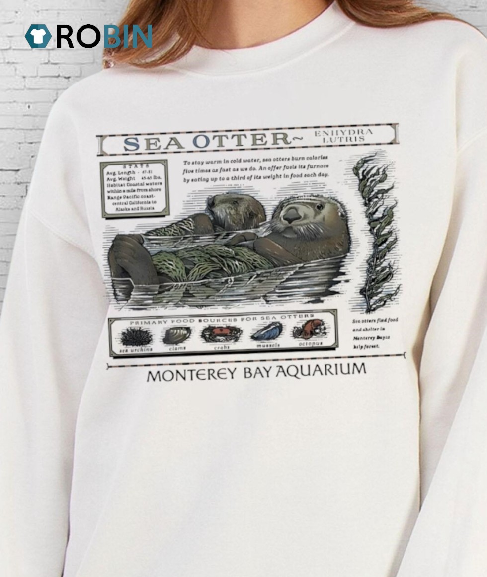 Swift Sea Otter Monterey Bay Aquarium Shirt Swift Sea Otter Monterey Bay Aquarium Shirt