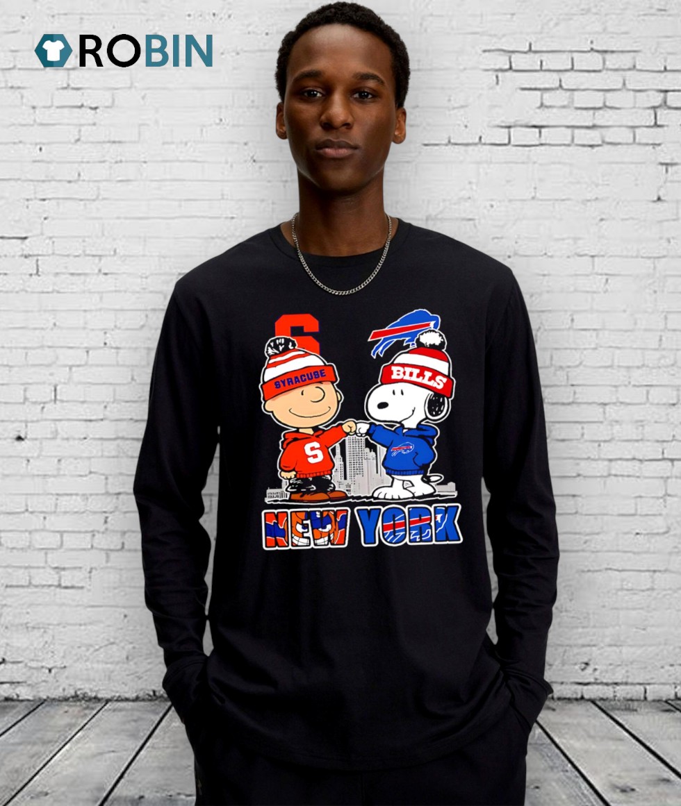Syracuse Orange Buffalo Bills Snoopy Shirt Syracuse Orange Buffalo Bills Snoopy Shirt