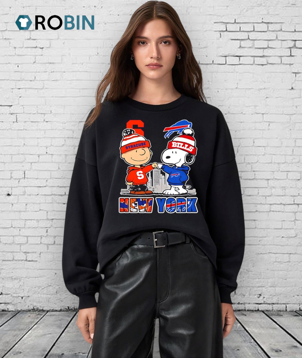 Syracuse Orange Buffalo Bills Snoopy Shirt Syracuse Orange Buffalo Bills Snoopy Shirt