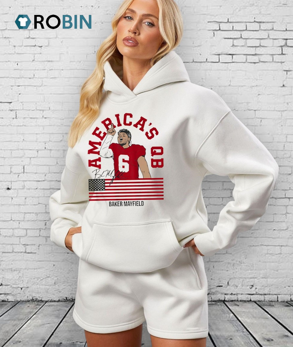 Tampa Bay Buccaneers Baker Mayfield America's Qb Signature Shirts Tampa Bay Buccaneers Baker Mayfield America's Qb Signature Shirts