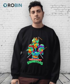 Teenage Mutant Ninja Squirtles Chibi Shirt