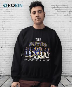 The Brewers Abbey Road Sal Frelick Jackson Chourio Shirt