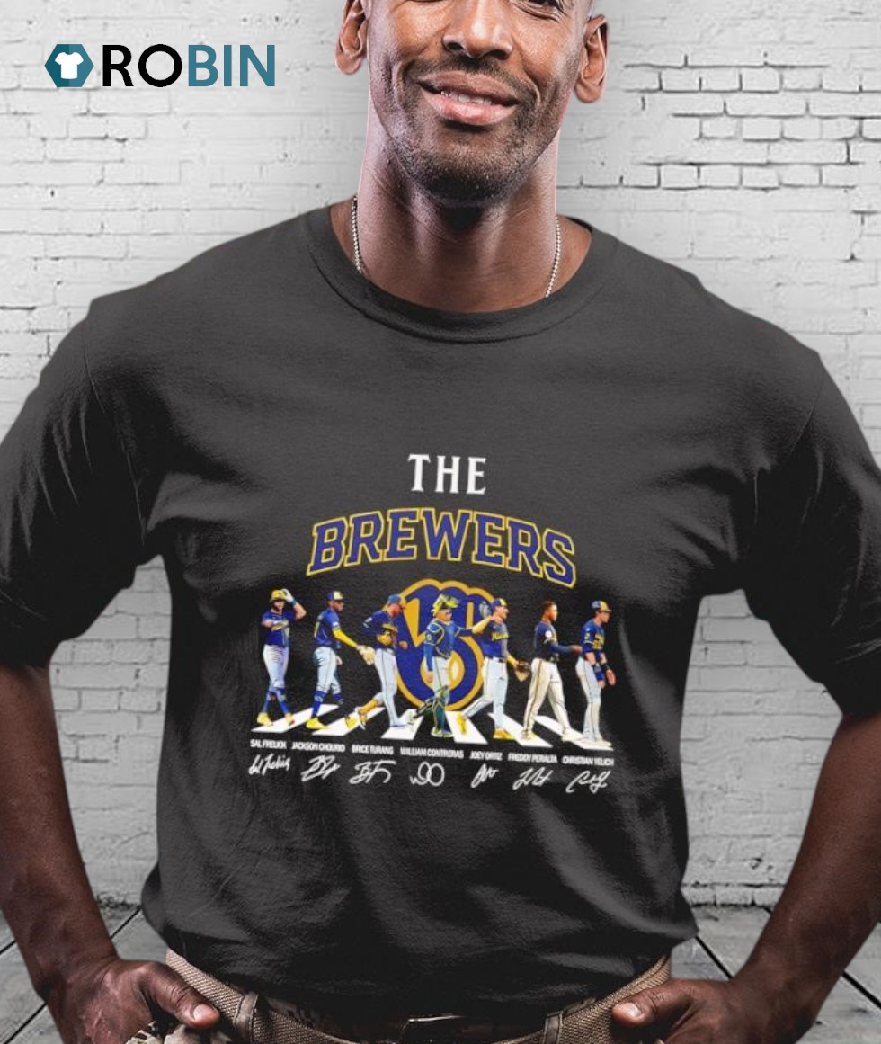 The Brewers Abbey Road Sal Frelick Jackson Chourio Shirt The Brewers Abbey Road Sal Frelick Jackson Chourio Shirt