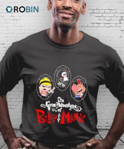 The Grim Adventures Of Billy And Mandy Cartoon Shirt