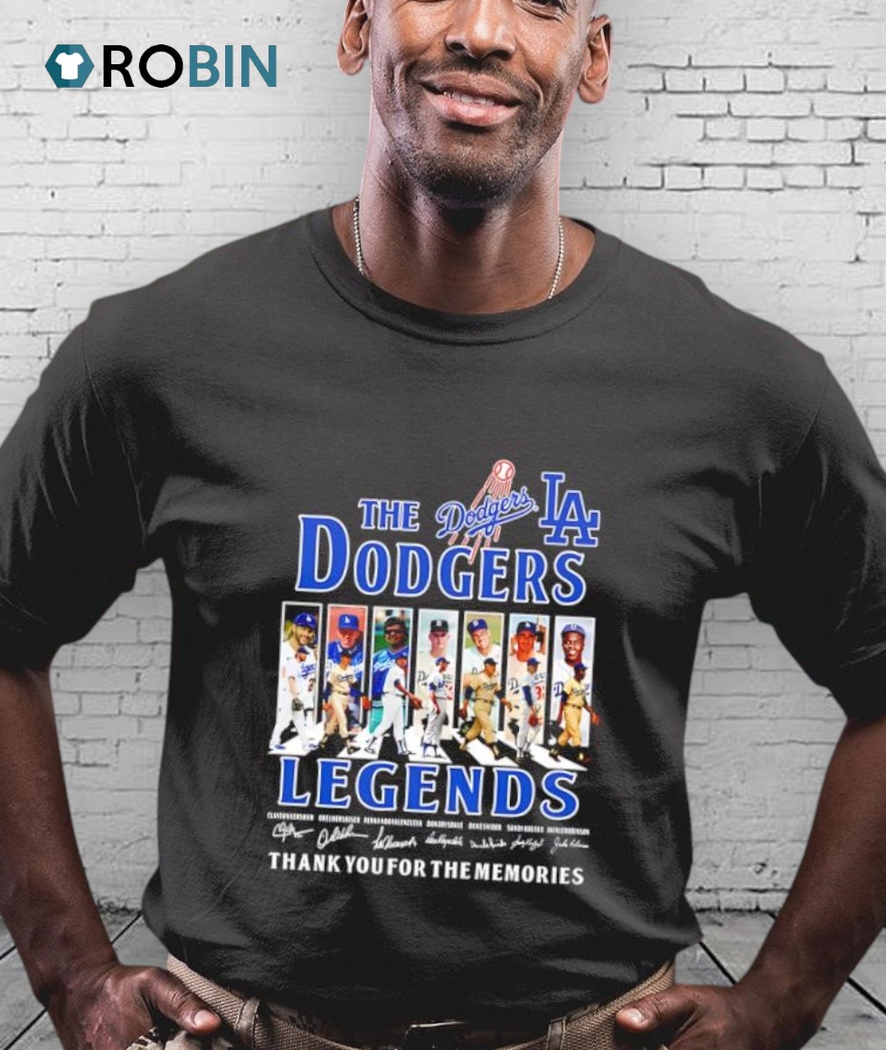 The La Dodgers Legends Thank You For The Memories Shirt The La Dodgers Legends Thank You For The Memories Shirt
