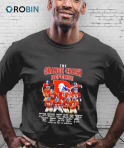 The Orange Crush Defense Thank You For The Memories Shirt
