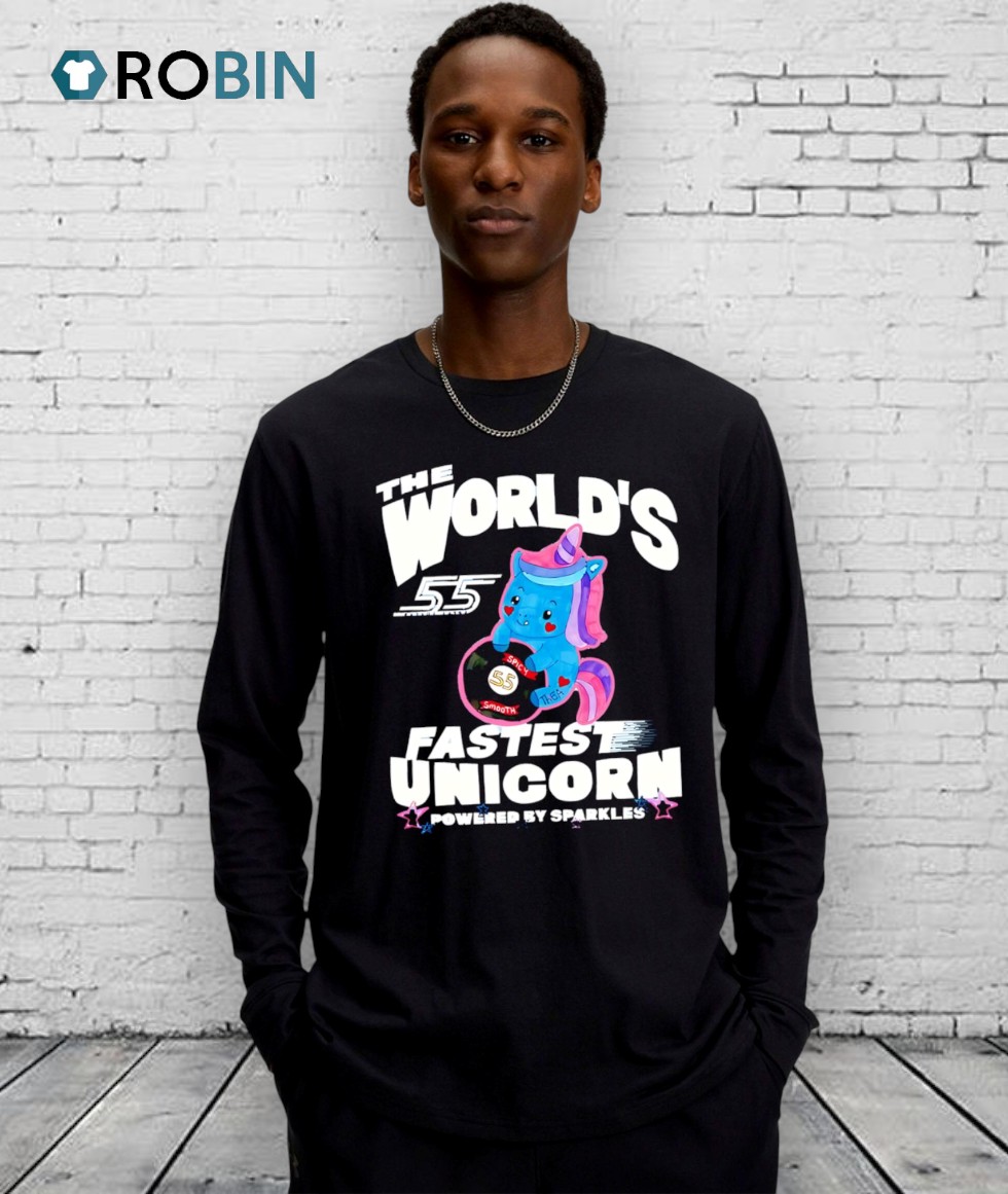 The World’s Fastest Unicorn Powered By Sparkles Shirt The World’s Fastest Unicorn Powered By Sparkles Shirt