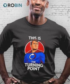 This Is The Turning Point Charlie Kirk Superhero Shirt