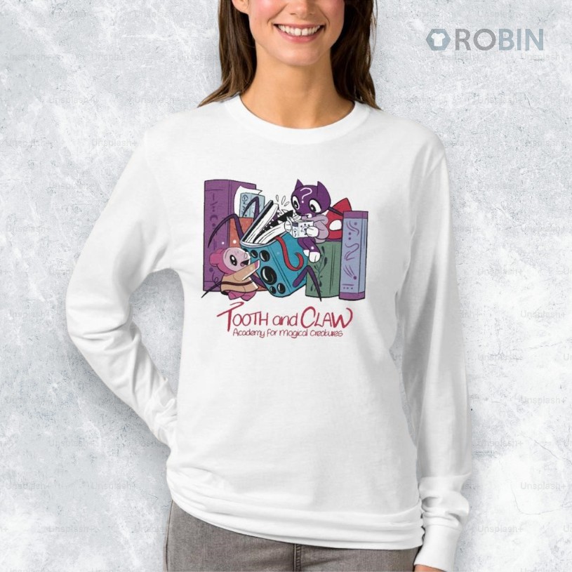 Tooth And Claw Merch Reading Shirt Tooth And Claw Merch Reading Shirt