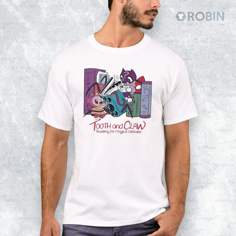 Tooth And Claw Merch Reading Shirt Tooth And Claw Merch Reading Shirt