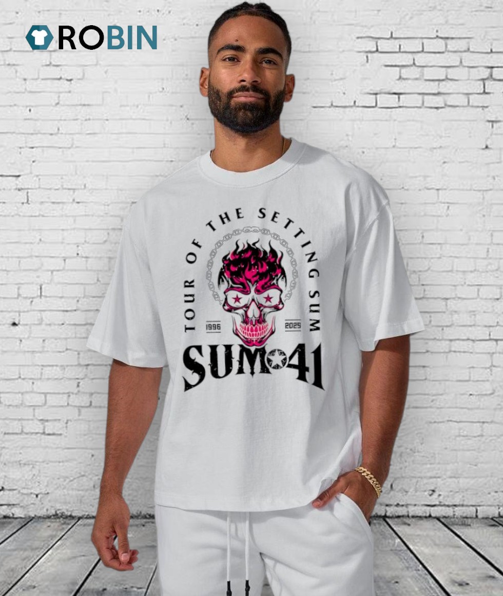 Tour Of The Setting Sum 41 Shirt Tour Of The Setting Sum 41 Shirt