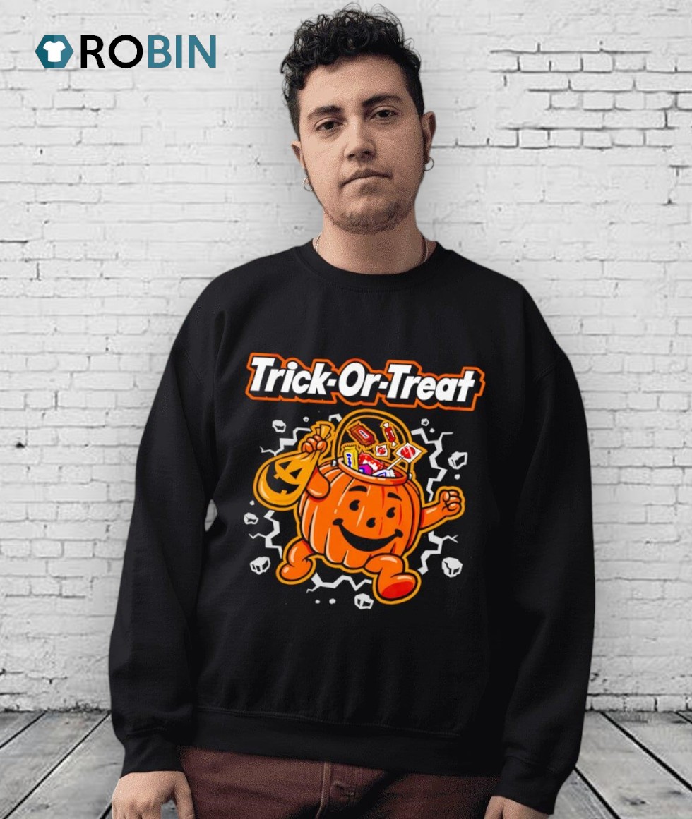 Trick Or Treat Pumpkin Man Shirt Trick Or Treat Pumpkin Man Shirt