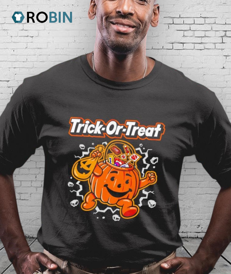 Trick Or Treat Pumpkin Man Shirt Trick Or Treat Pumpkin Man Shirt