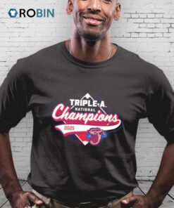 Tripe A National Champions 2025 Jacksonville Jumbo Shrimp Shirt