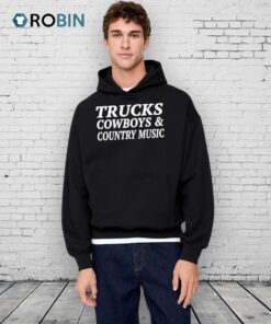 Trucks Cowboys And Country Music Shirt