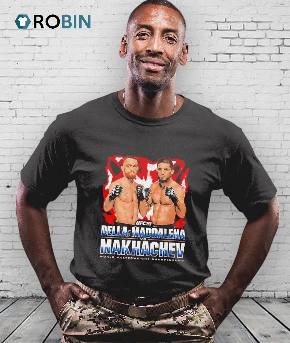 Ufc 322 Della Maddalena Vs Makhachev Vintage Shirt Ufc 322 Della Maddalena Vs Makhachev Vintage Shirt