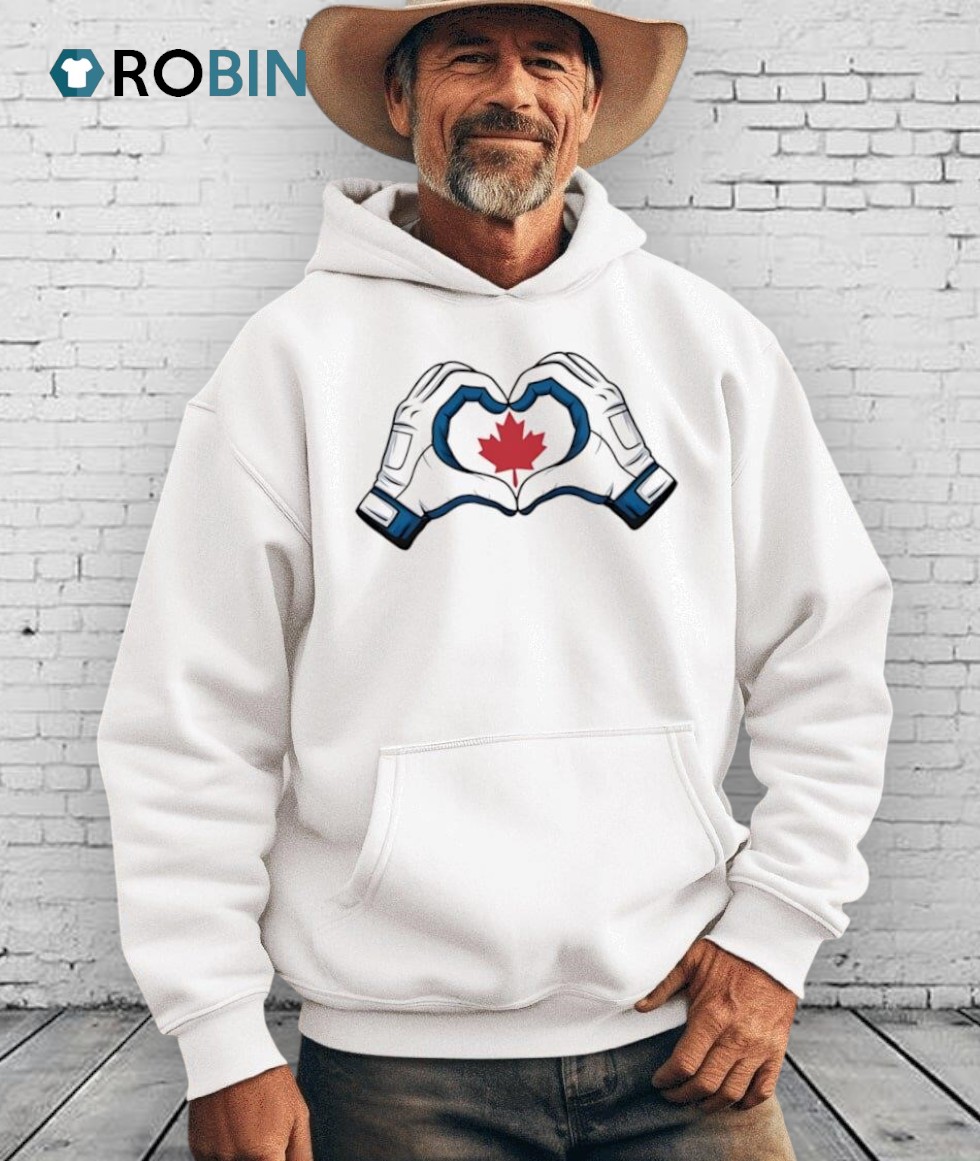 Vladdy Wearing Canada Heart Hands Shirt Vladdy Wearing Canada Heart Hands Shirt