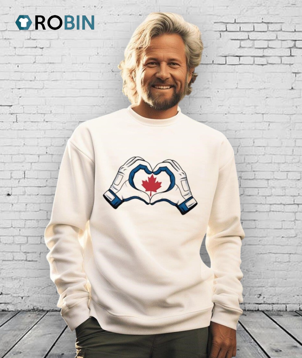 Vladdy Wearing Canada Heart Hands Shirt Vladdy Wearing Canada Heart Hands Shirt