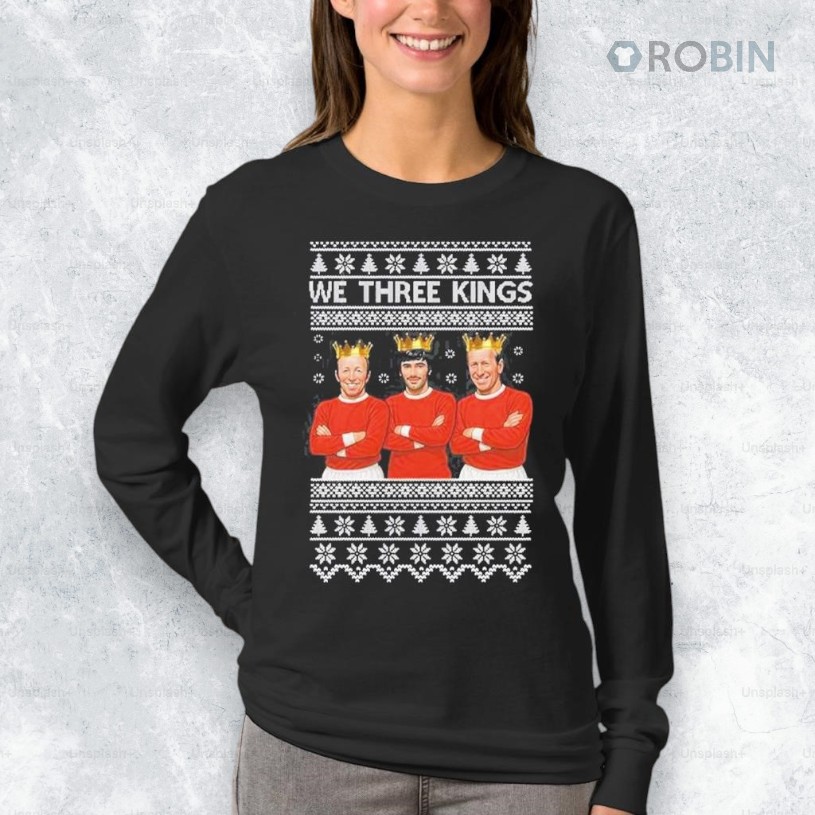 We Three Kings Ugly Christmas Shirt We Three Kings Ugly Christmas Shirt