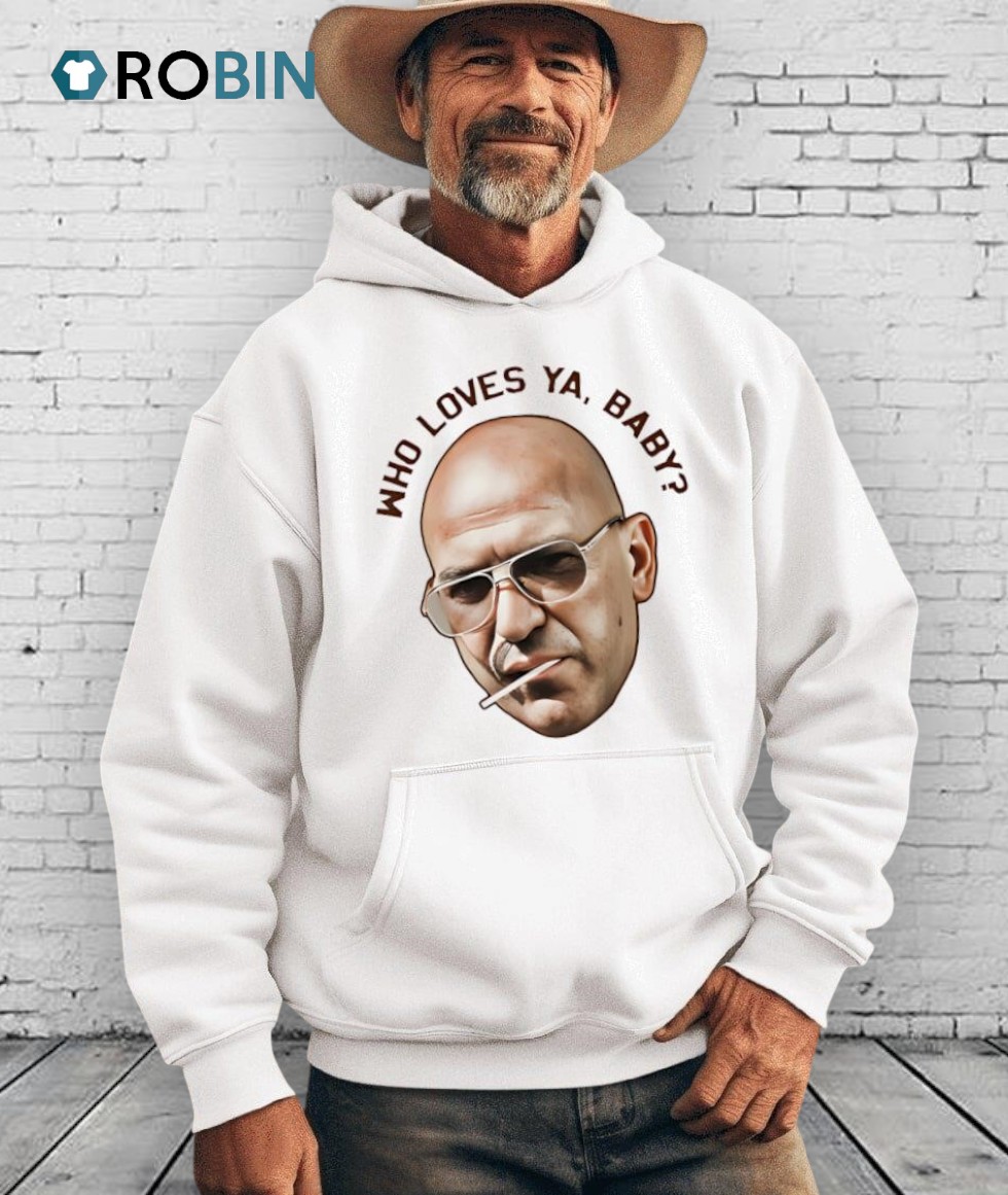 Who Loves Ya Baby Theo Kojak Shirt Who Loves Ya Baby Theo Kojak Shirt
