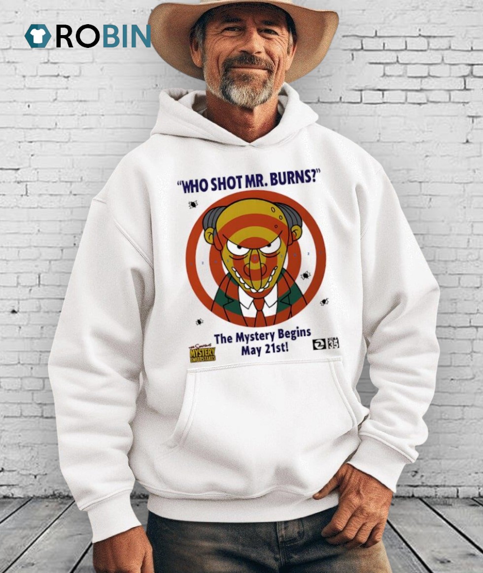 Who Shot Mr Burns The Mystery Begins May 21st Shirt Who Shot Mr Burns The Mystery Begins May 21st Shirt