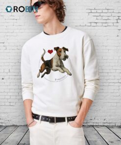 Wire Fox Terrier Portrait Vintage Shirt