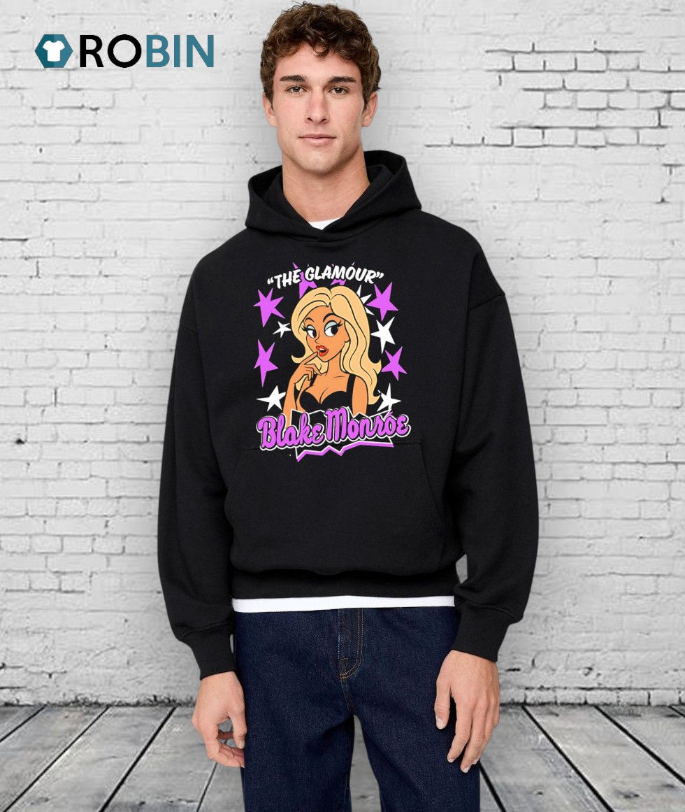 Wwe Blake Monroe The Glamorous Cartoon Shirt Wwe Blake Monroe The Glamorous Cartoon Shirt