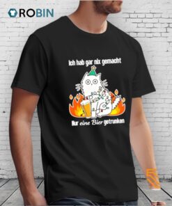 2025 Christmas Ich Hab Gar Nix Gemacht Ugly Christmas Shirt