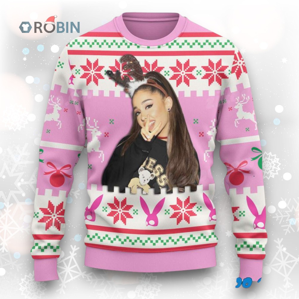 Ariana Grande Xmas Pullover Sweater Ariana Grande Xmas Pullover Sweater