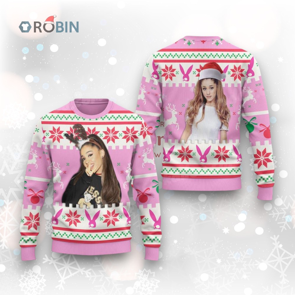 Ariana Grande Xmas Pullover Sweater Ariana Grande Xmas Pullover Sweater