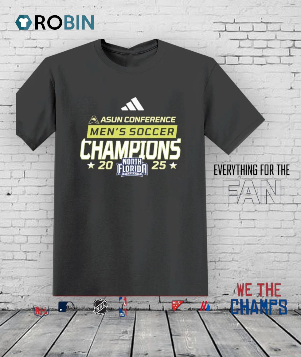 Asun Conference 2025 Men’s Soccer Champions Shirt Asun Conference 2025 Men’s Soccer Champions Shirt