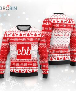 CBB Bancorp, Inc. Xmas Holiday Ugly Christmas Sweatshirt, Sweater