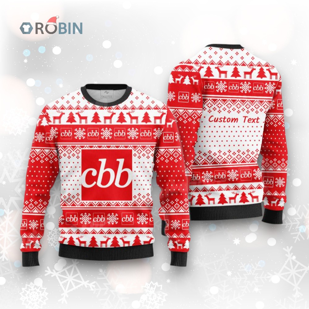 CBB Bancorp, Inc. Xmas Holiday Ugly Christmas Sweatshirt, Sweater CBB Bancorp, Inc. Xmas Holiday Ugly Christmas Sweatshirt, Sweater
