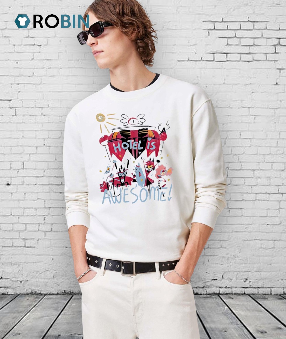 Charlie And Niffty Hotel Is Awesome Shirt Charlie And Niffty Hotel Is Awesome Shirt