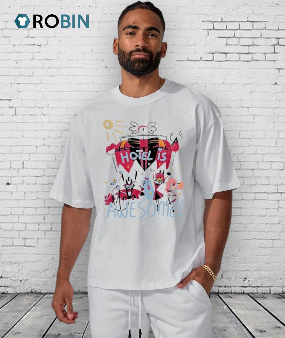 Charlie And Niffty Hotel Is Awesome Shirt Charlie And Niffty Hotel Is Awesome Shirt